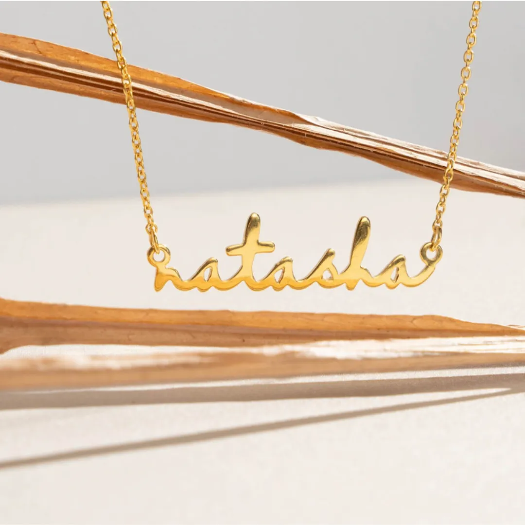 14kt Name Necklace