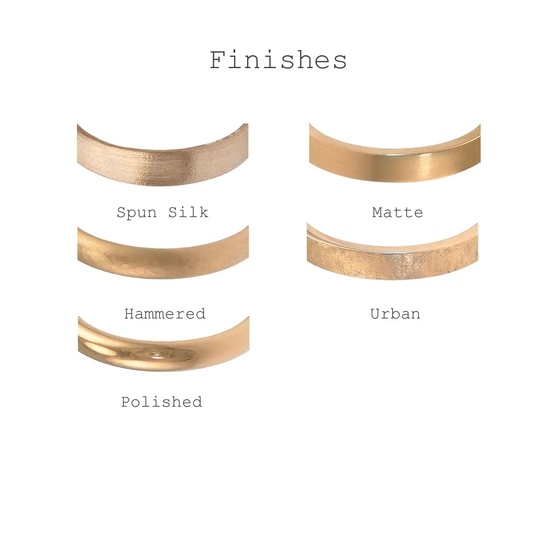 18ct Rose Gold Spun Silk Triple Twist Wedding Ring