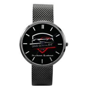 30 Meters Waterproof Quartz Fashion Watch With Casual Stainless SteelBand
