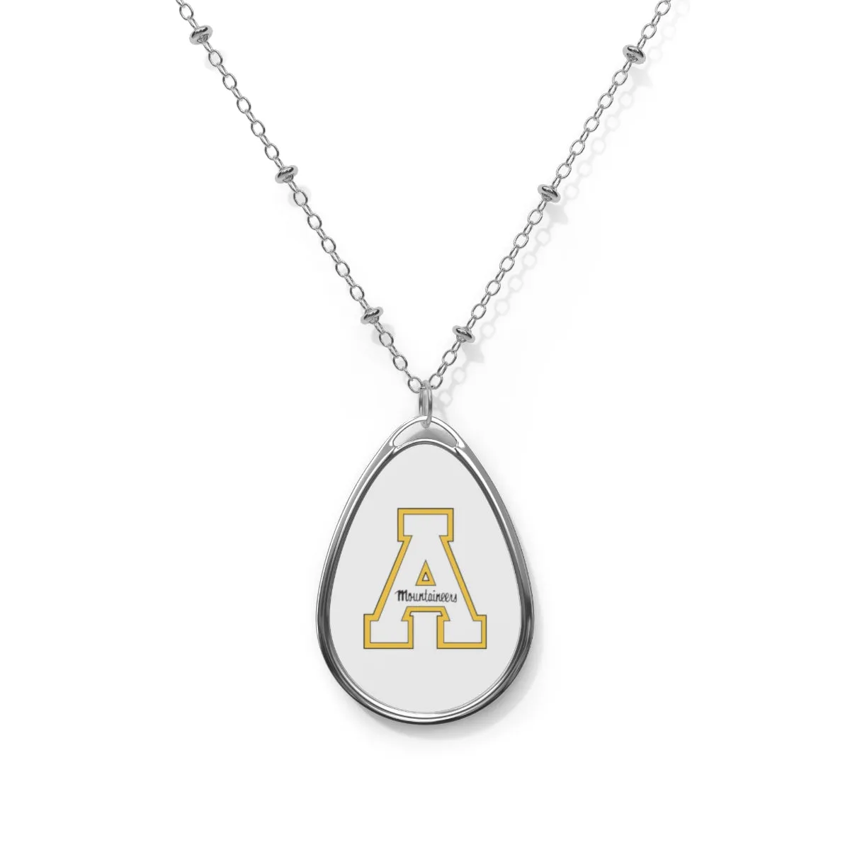 App State Oval Necklace
