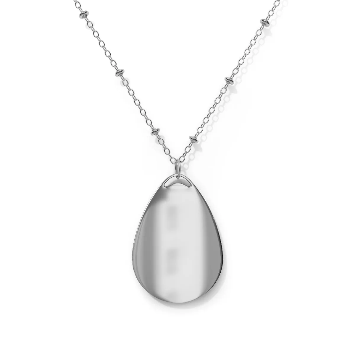 App State Oval Necklace