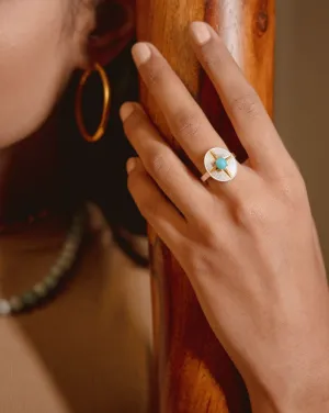 Aster Gemstone Ring