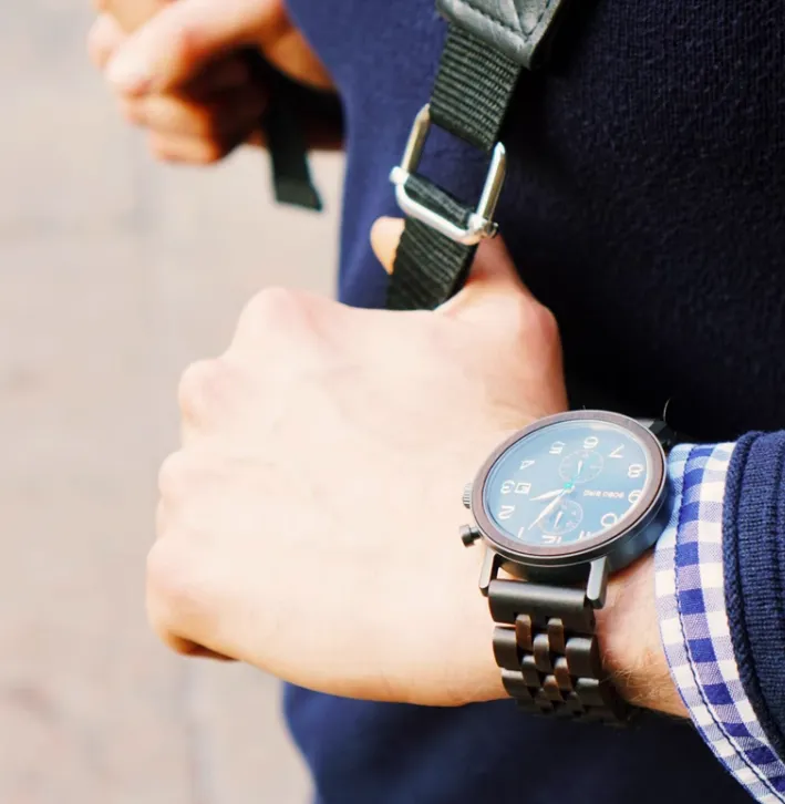 BOBO BIRD VINTAGE NATURAL WOODEN UNISEX WATCHES