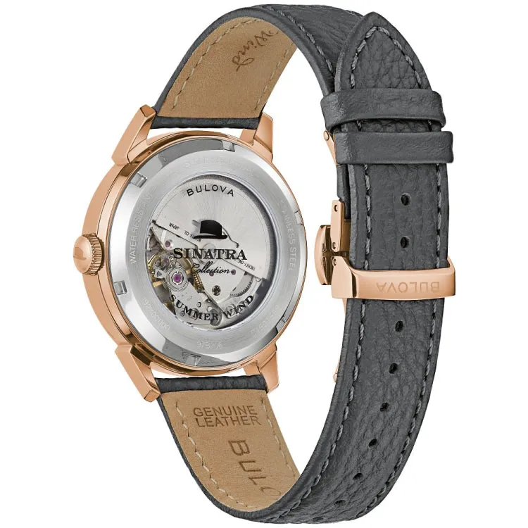Bulova  Summer Wind Mens Stainless Steel