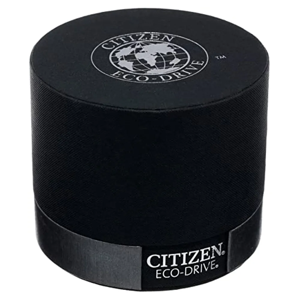 Citizen Womens Eco-Drive White Dial Silver Band Gold Stainless-Steel Sport Watch - EW1264-50A