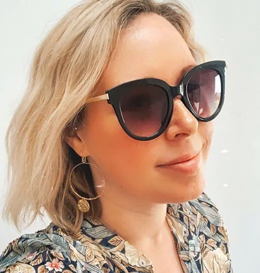 Dominique Large Gold Hoop Earrings