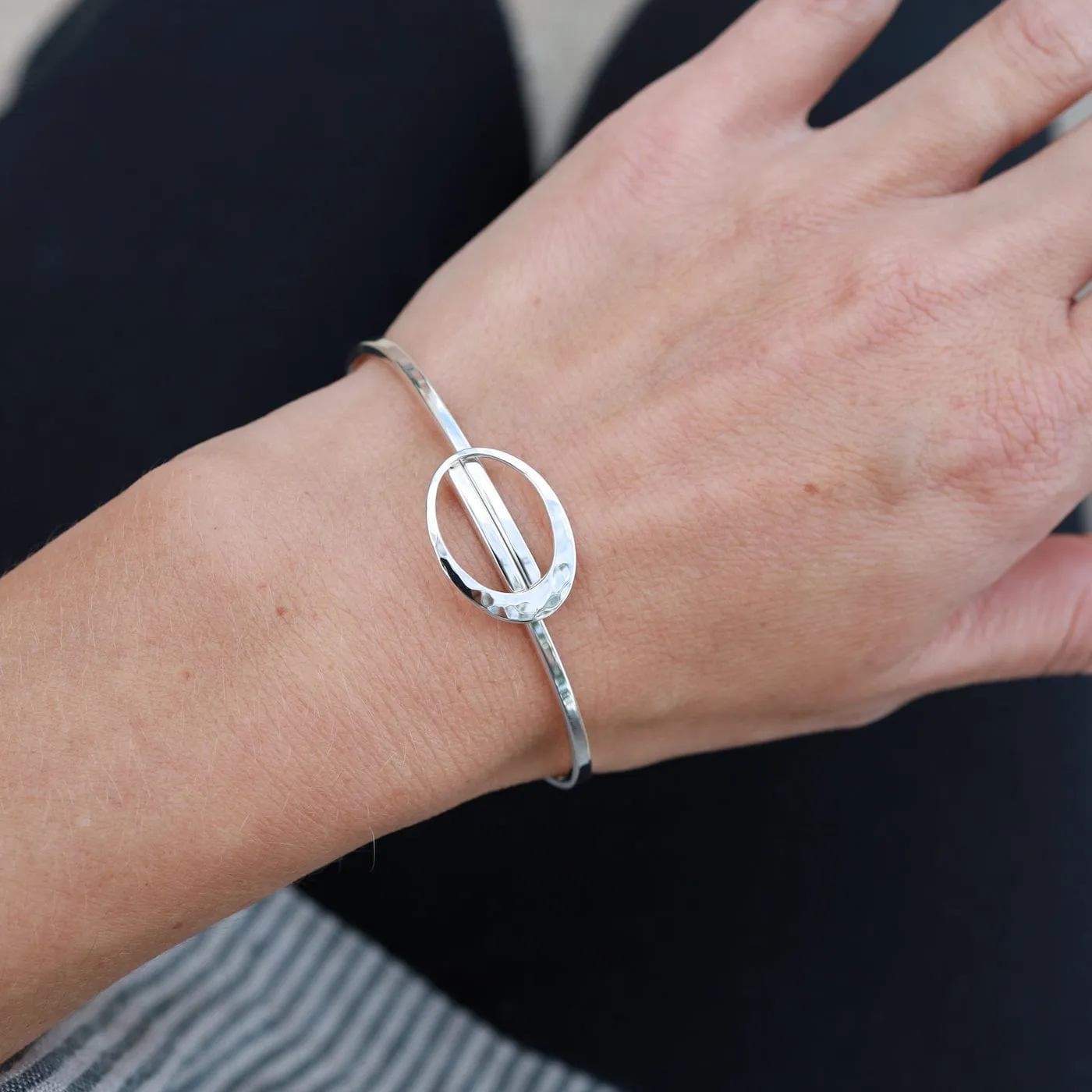 Elliptical Elegance Bracelet