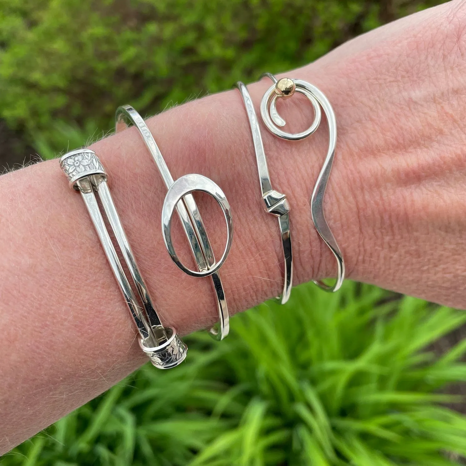 Elliptical Elegance Bracelet