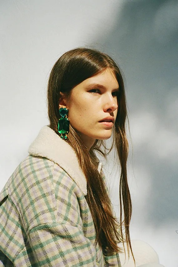 Emerald & Turquoise Carmen Earrings