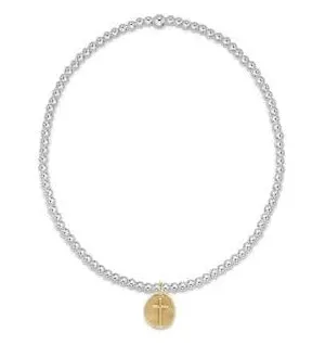 enewton 2mm Mixed Metal Inspire Charm Bracelet