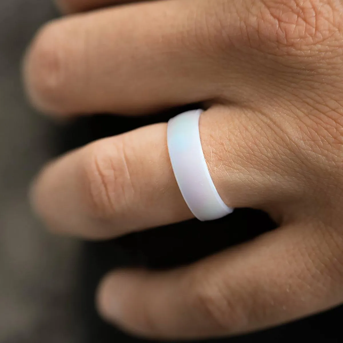Enso Rings Classic Birthstone Series Silicone Ring - Ruby