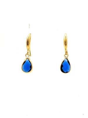 Faceted Drop Earrings
