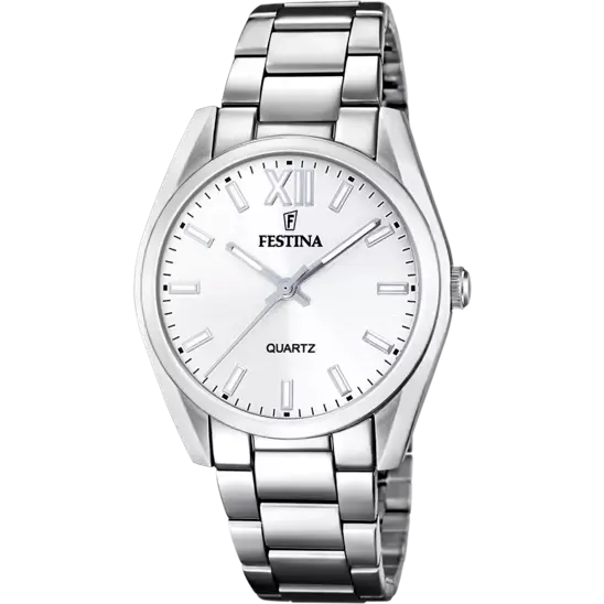 Festina Elegance and Functionality Silver Stainless Steel Women's Watch from Alegría Collection - Model F20622/1