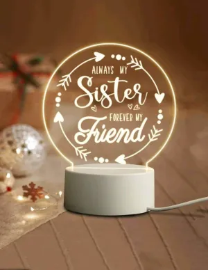 Gift - LED heart - sister