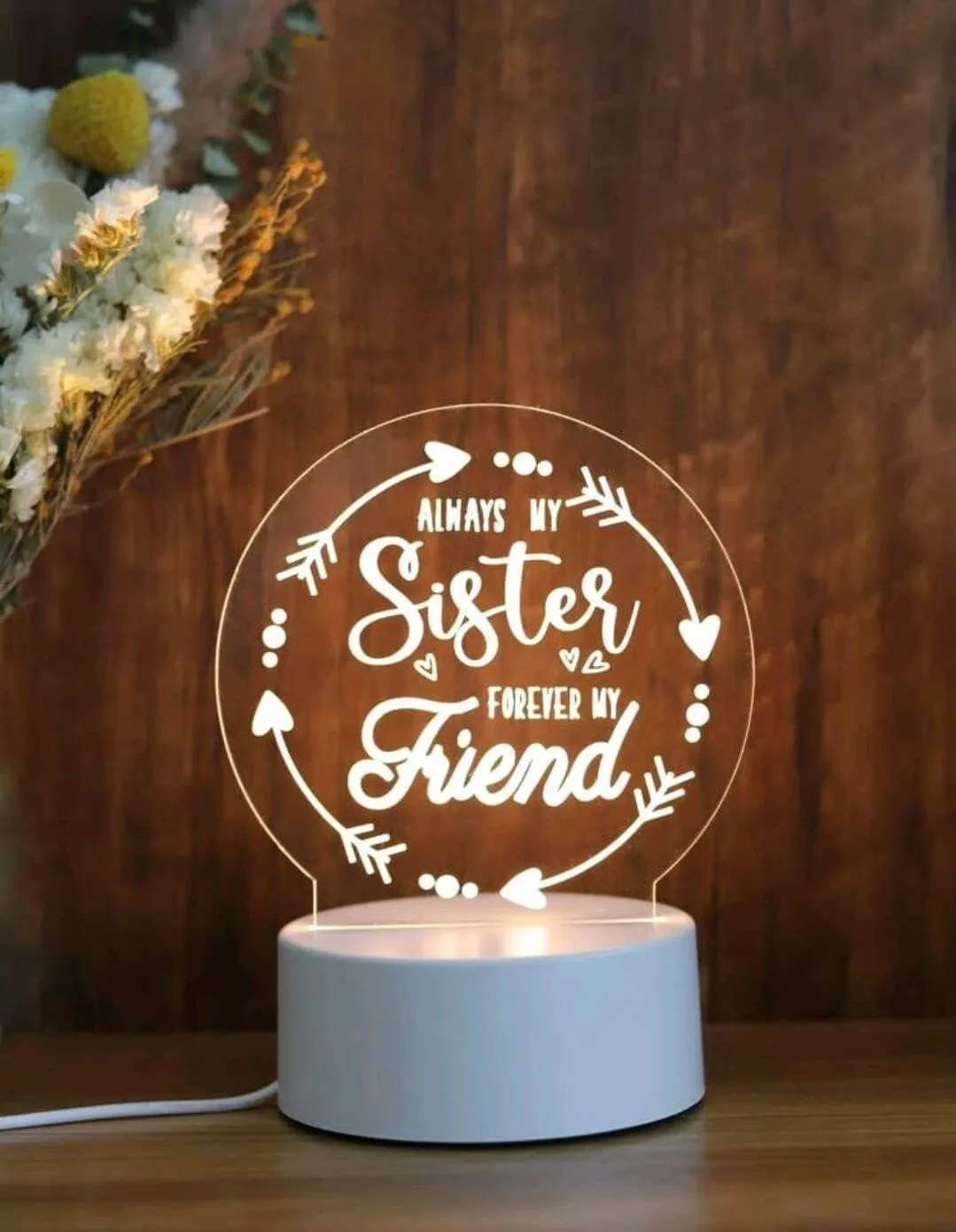 Gift - LED heart - sister