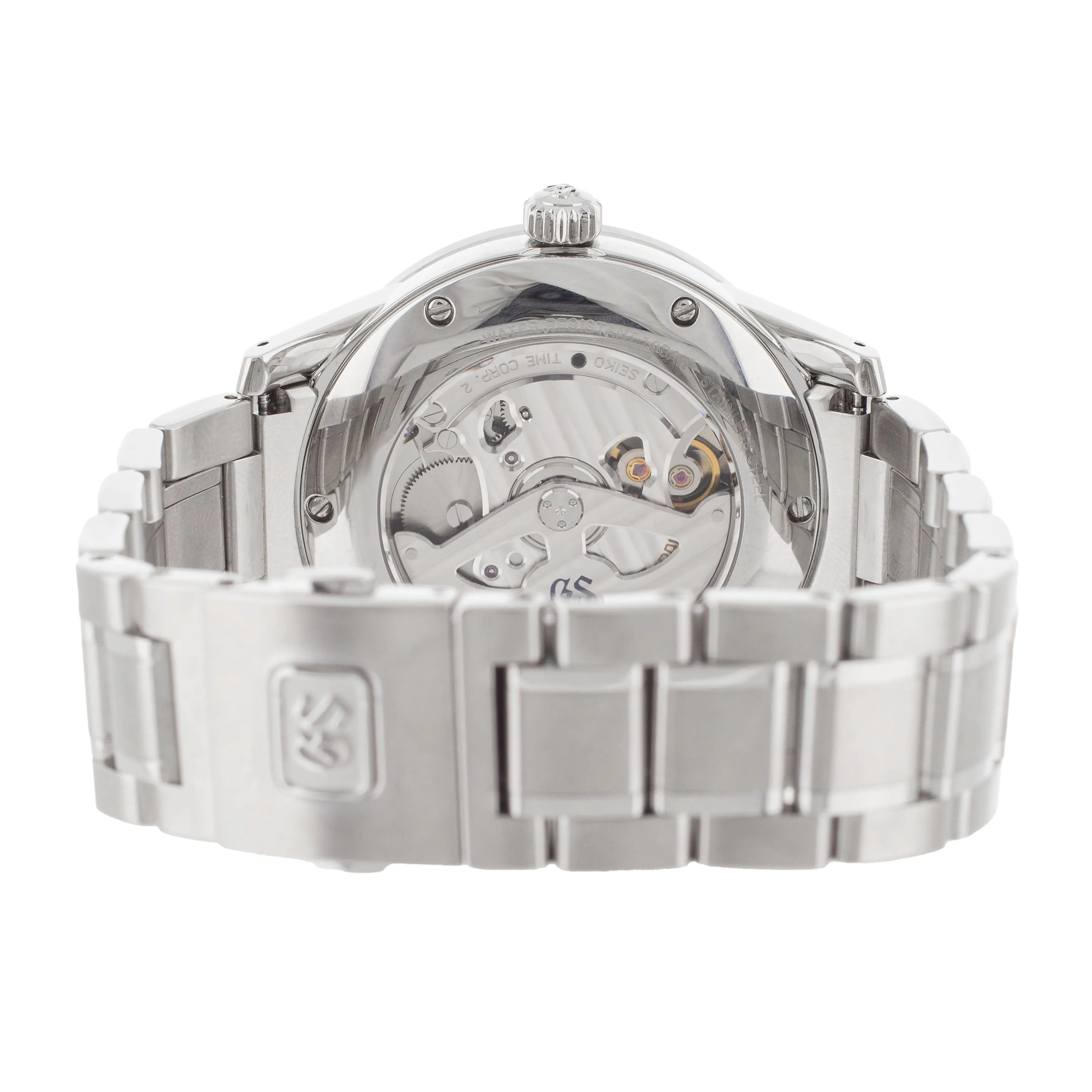 Grand Seiko Elegance GMT Stainless Steel Silver Dial 39mm SBGE269G Full Set