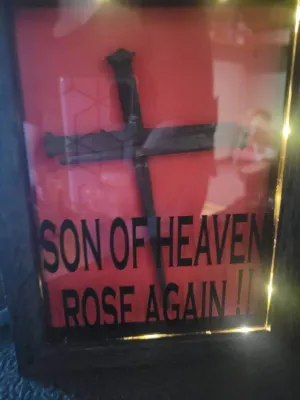 Home Decor - LED frame - Son of Heaven rose again