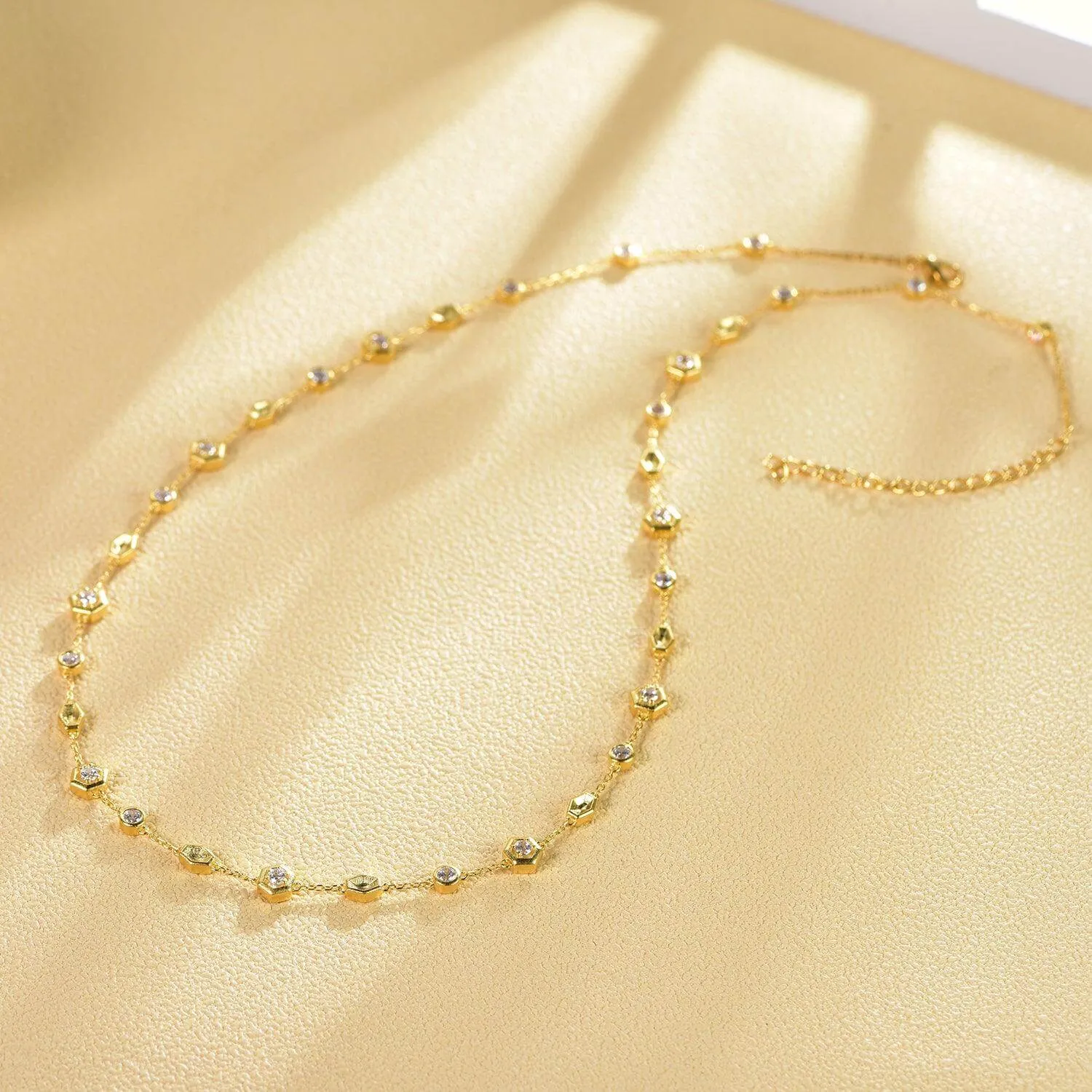 Honeycomb Necklace Life With MaK’s Honeycomb Bee Kind Jewelry Collection