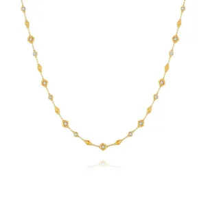Honeycomb Necklace Life With MaK’s Honeycomb Bee Kind Jewelry Collection