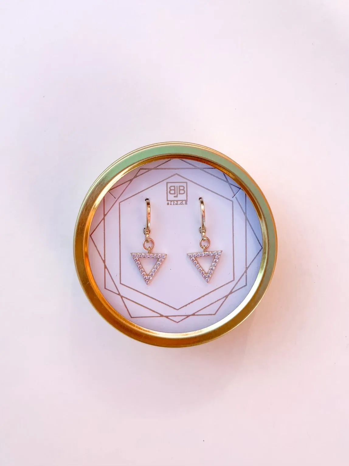 Hoop Drop Huggies Earrings