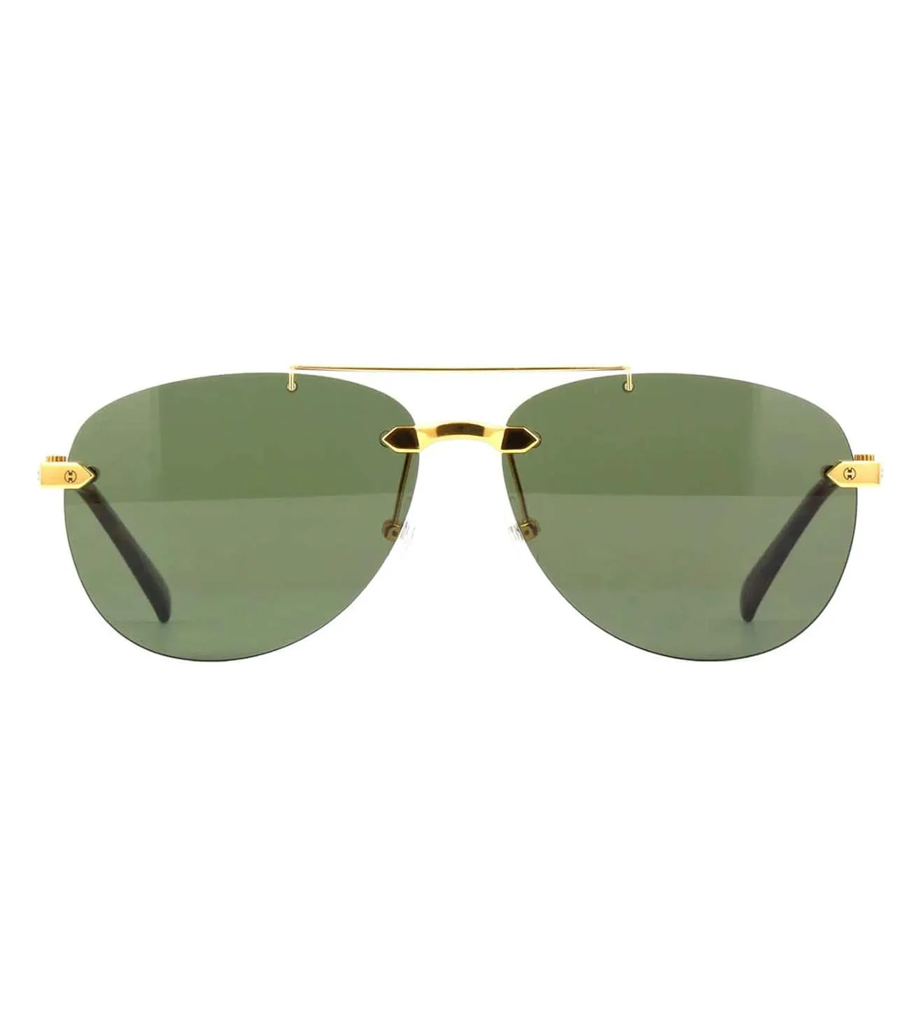 Hublot Unisex Green Aviator Sunglasses