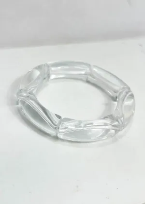 ICU Clear Stack Stretch Bracelet-***FINAL SALE***