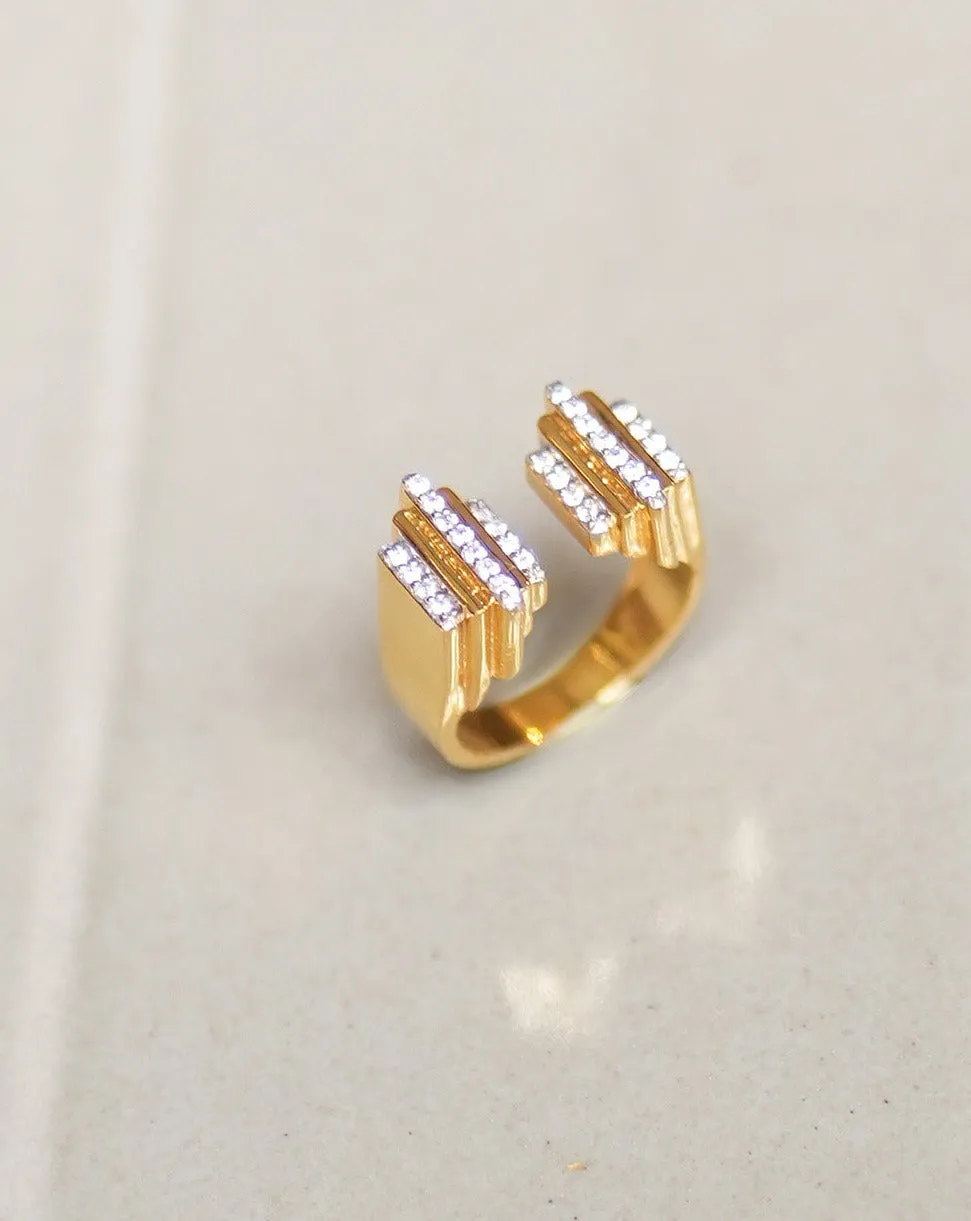 Inspirit Stepped Ring