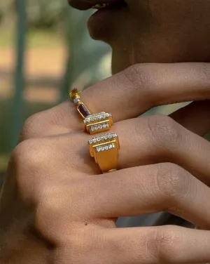 Inspirit Stepped Ring