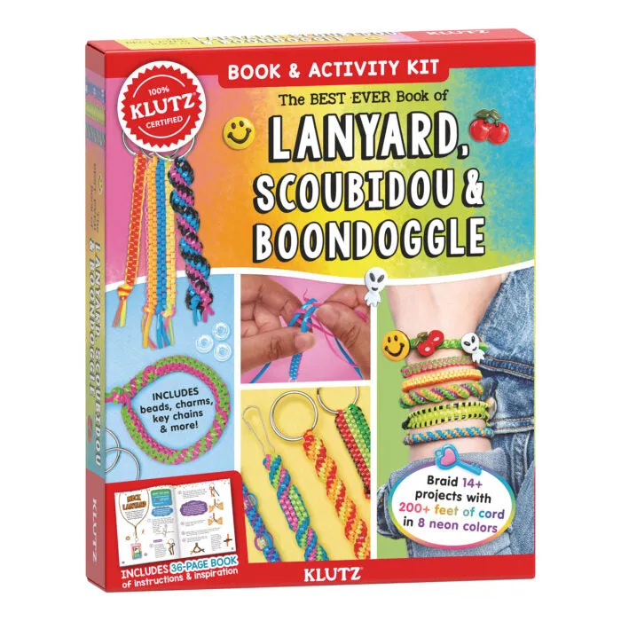 Klutz The Best Ever Book of Lanyard, Scoubidou, and Boondoggle