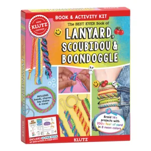 Klutz The Best Ever Book of Lanyard, Scoubidou, and Boondoggle