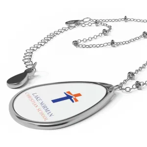 Lake Norman Christian School Oval Necklace