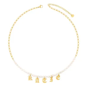 Luau Pearl Custom Choker