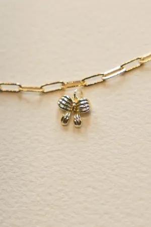 Mini Bow Charm - 14K GF