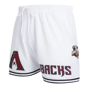 MLB ARIZONA DIAMONDBACKS CLASSIC MESH MEN'S SHORT (WHITE/BLACK/WHITE)