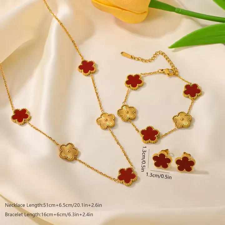necklace set قلادة طقم