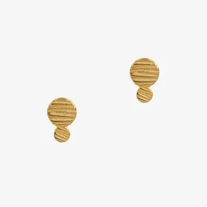 Origins Double Studs Gold