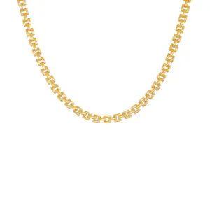 Panther Chain Necklace | Gold Plated Brass