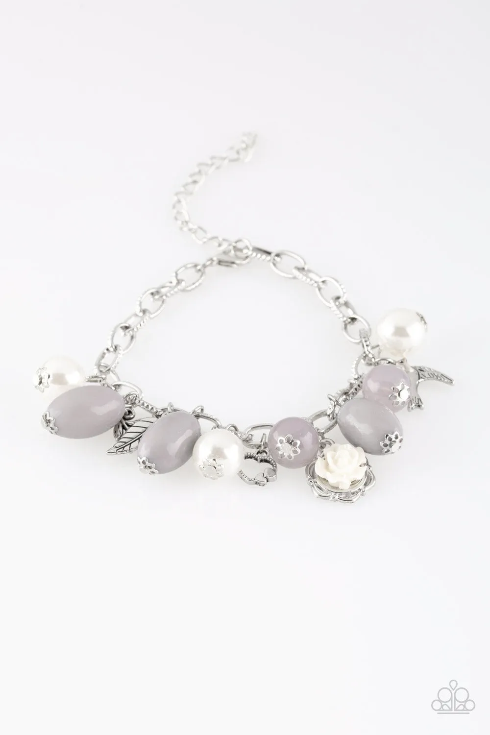 PAPARAZZI Love Doves - Silver Bracelet