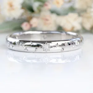 Platinum Celestial Diamond Band