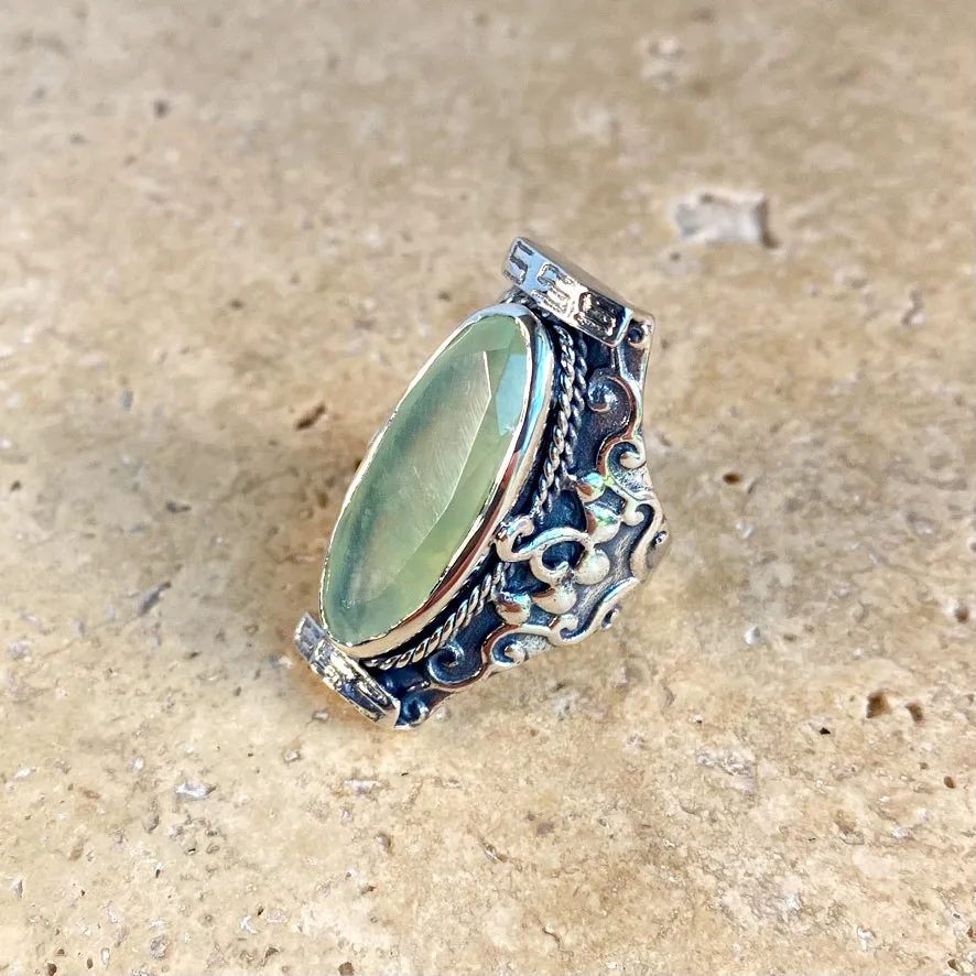 Prehnite Ring - Dakini