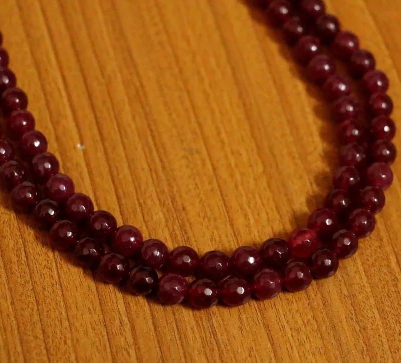 Red ruby  necklaces