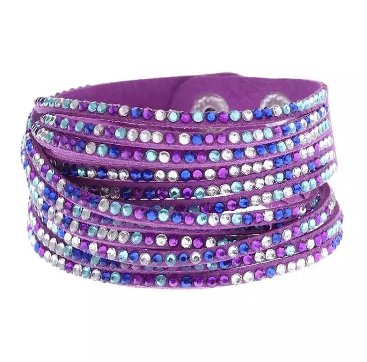 Rhinestone Wrap Bracelet