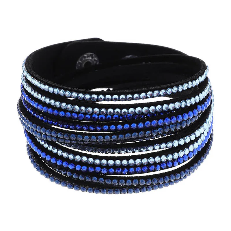 Rhinestone Wrap Bracelet