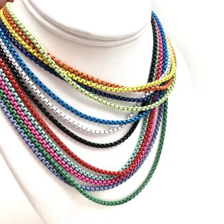 Round About Enamel Chains
