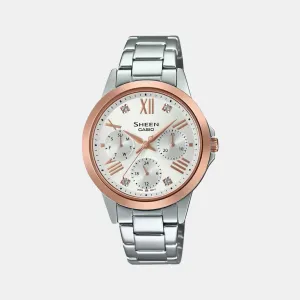 Sheen Women's Chronograph Stainless Steel Watch SH263 - SHE-3516SG-7AUDF