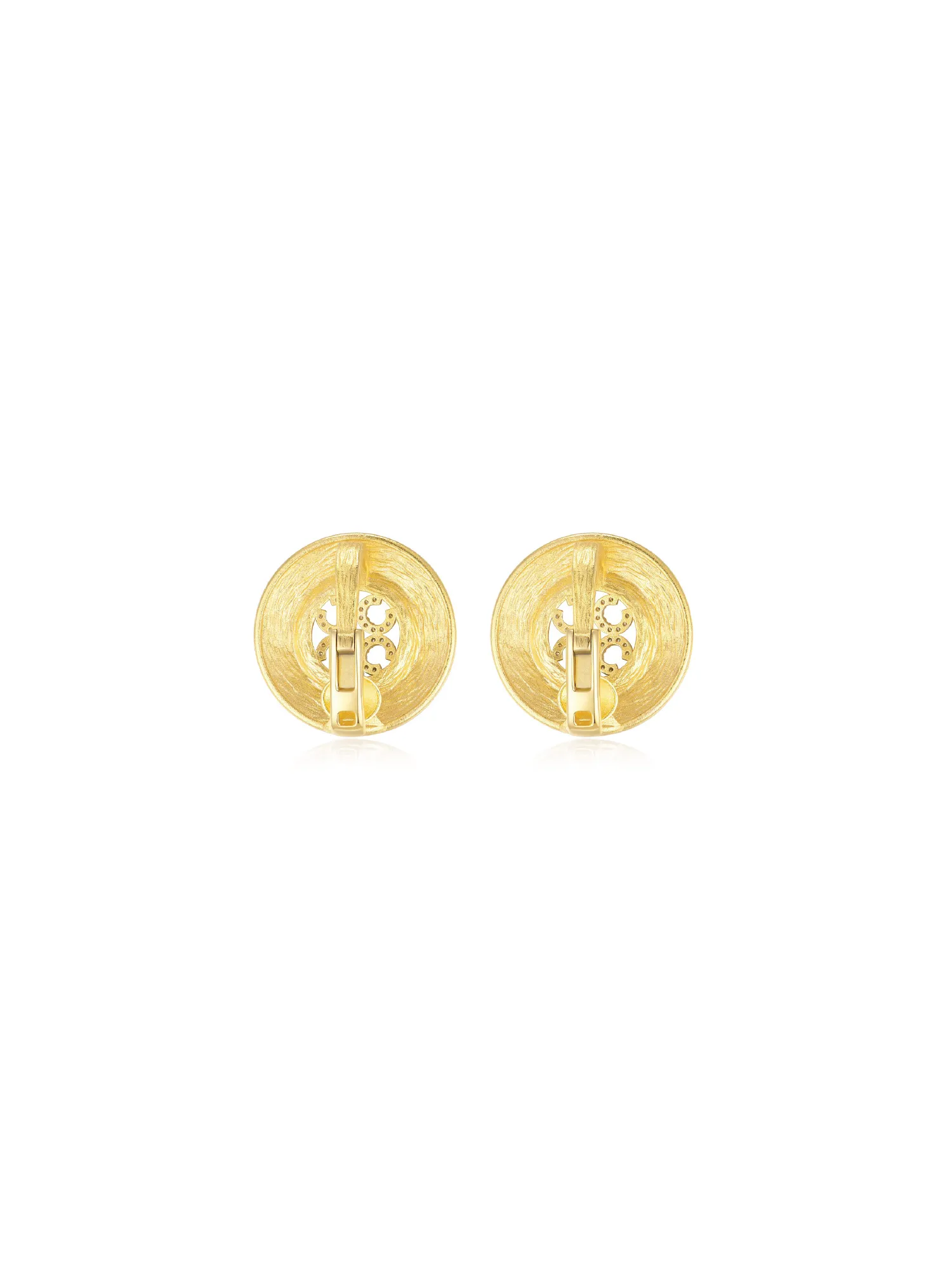 Signature Textured Clip-on Earrings (Pair)