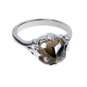 Unique Cognac Diamond Ring