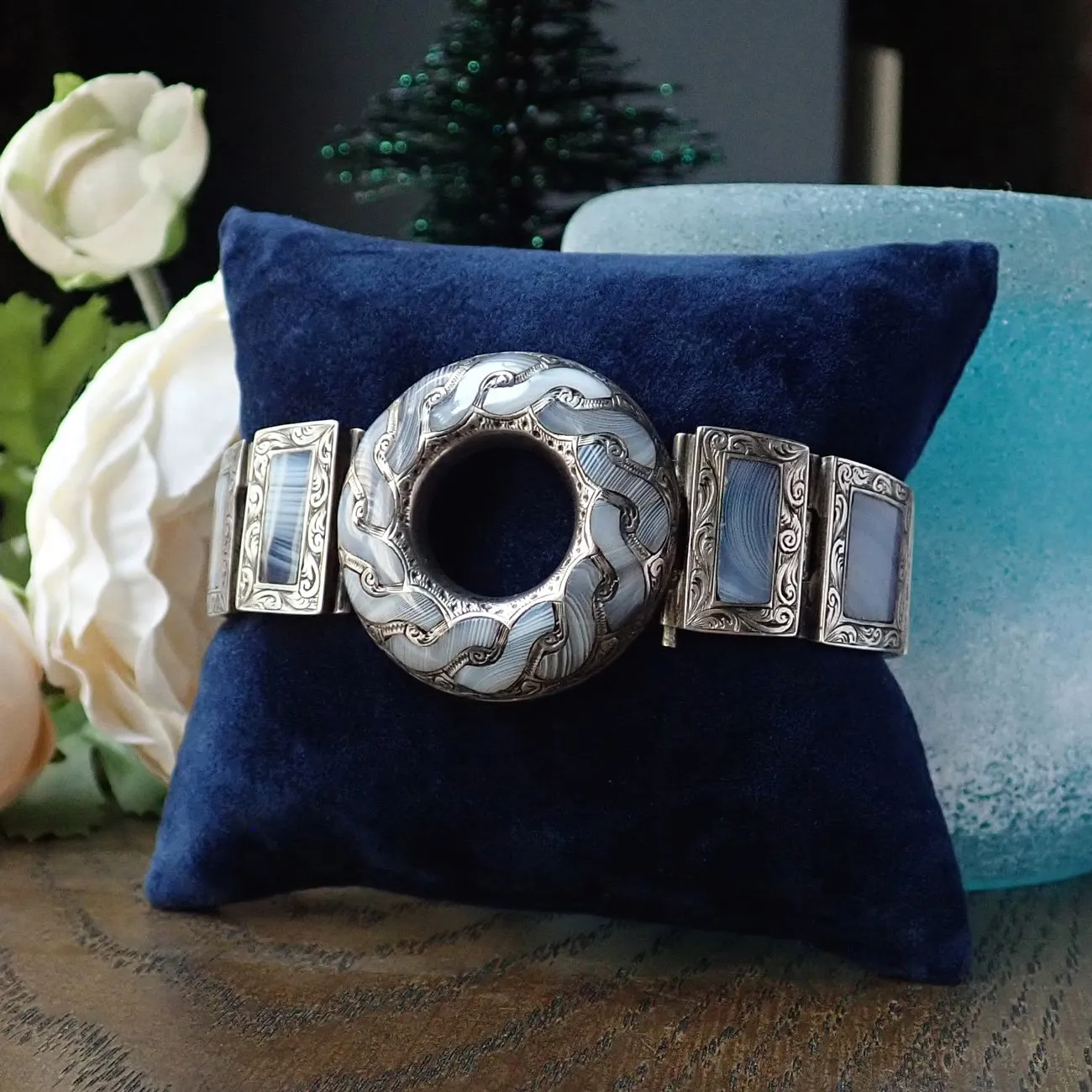 Victorian Scottish Agate Bracelet