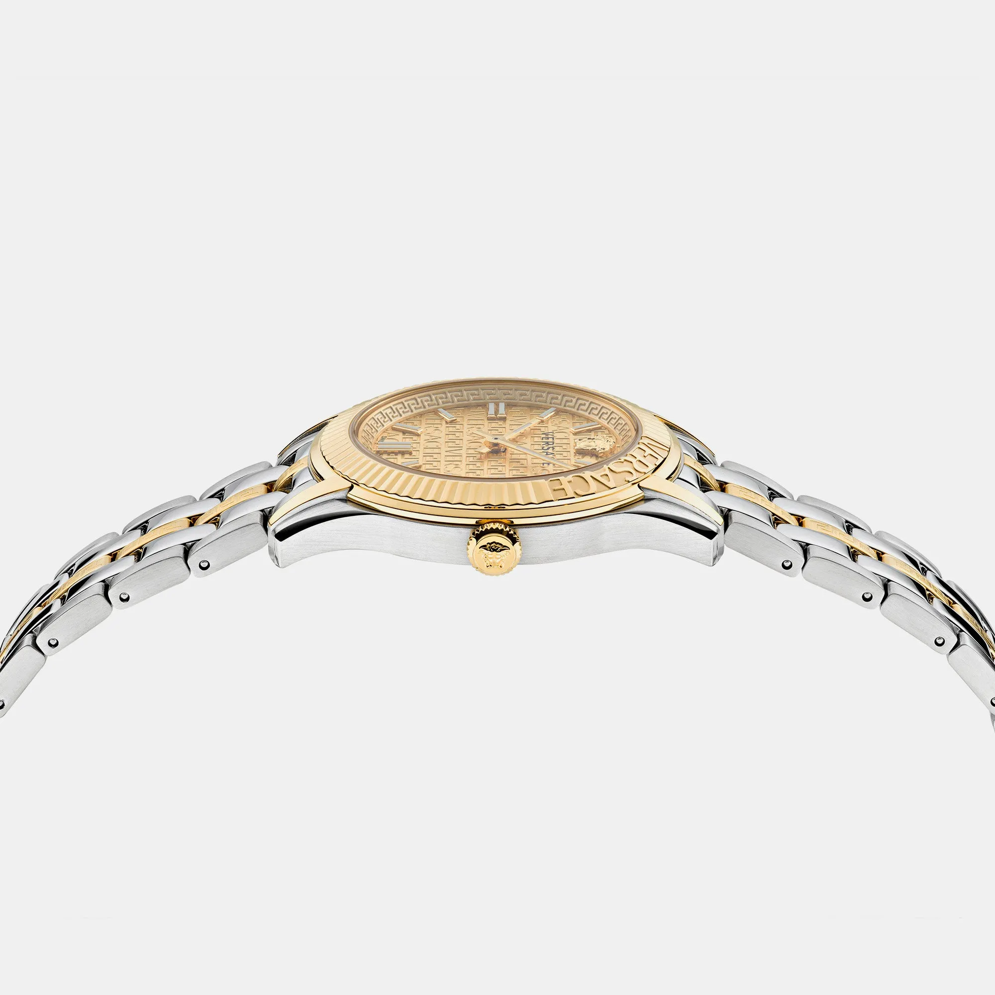 Women Gold-Tone Analog Stainless Steel Watch VE6C00523
