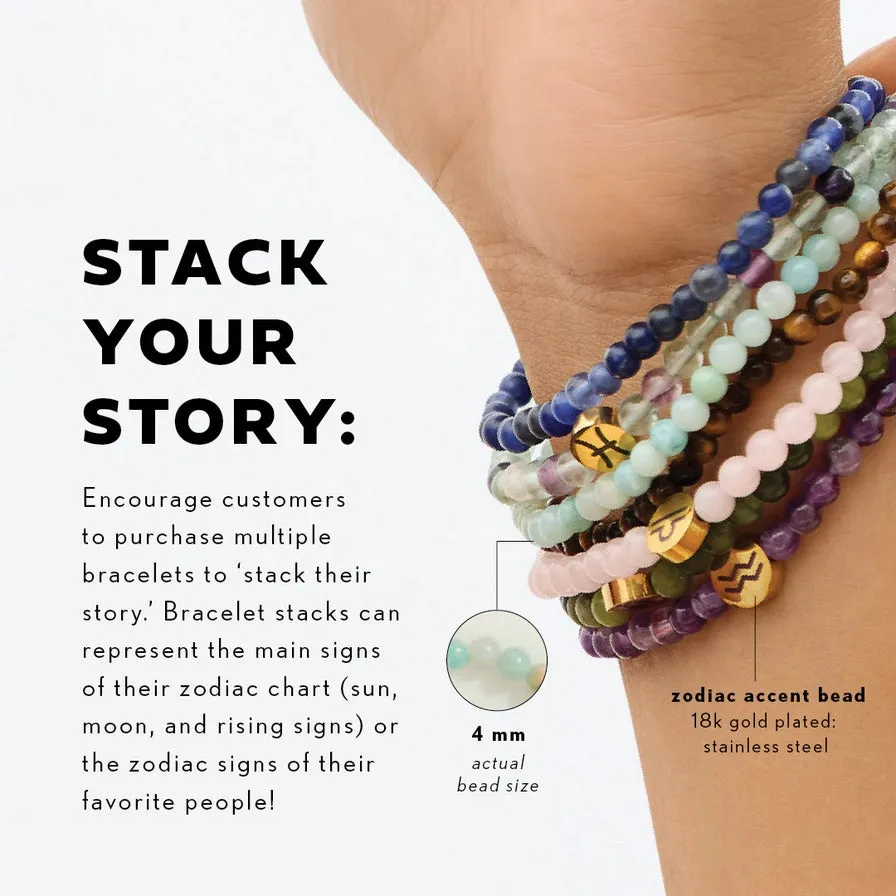 Zodiac Crystal Bracelets